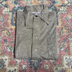 Vintage Levi's Panatela Sportswear Brown Heather Long Sleeve Button Down Shirt